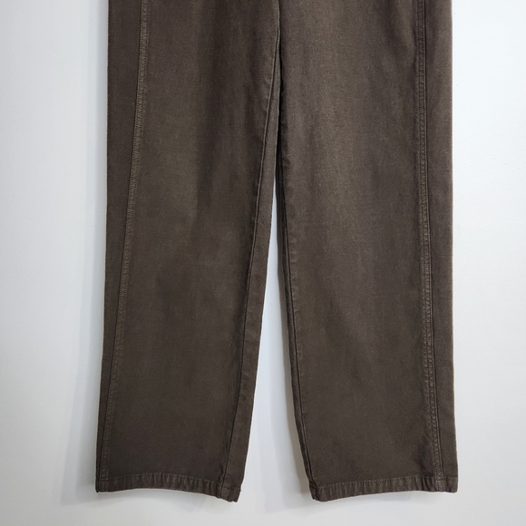 SOLD ๐ Aritzia Wilfred Free Green Ascendant Pant Utility Pants Size 2/26 W - Picture 7 of 16